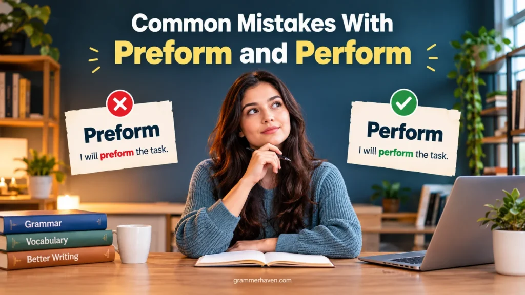 Common Mistakes With Preform and Perform