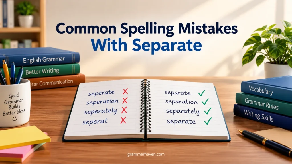 Common Spelling Mistakes With Separate