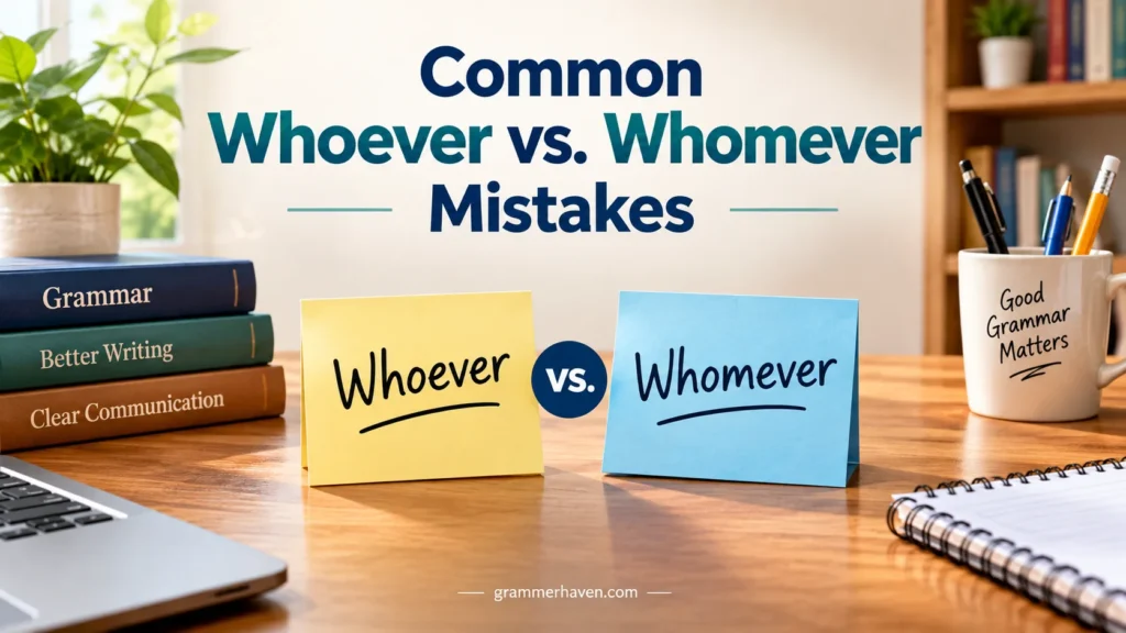 Common Whoever vs. Whomever Mistakes