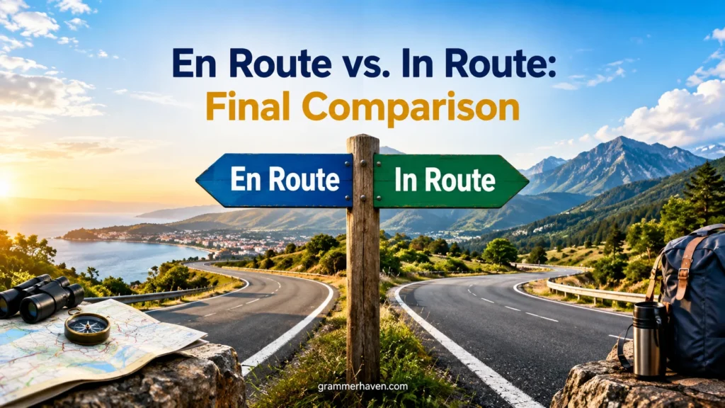 En Route vs. In Route: Final Comparison