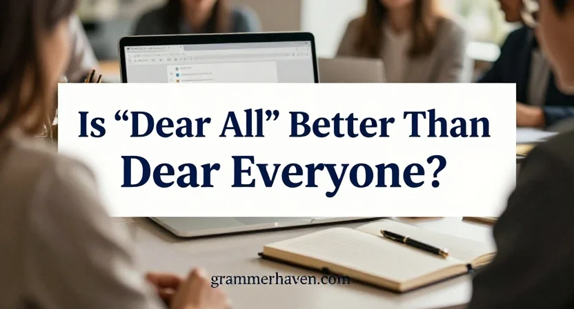 Is “Dear All” Better Than “Dear Everyone”?