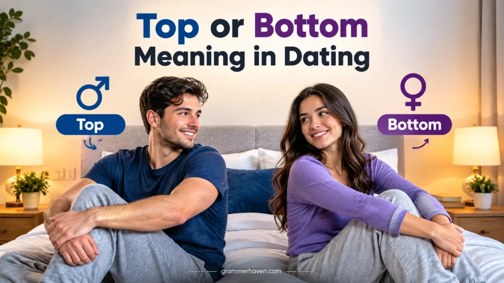 Top or Bottom Meaning in Dating