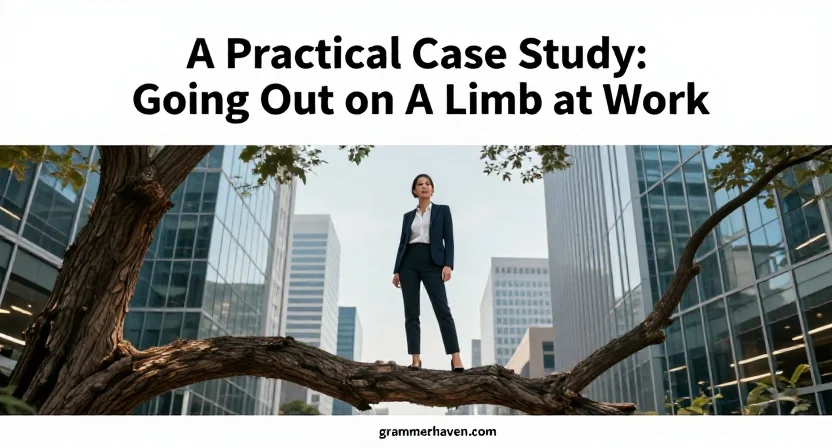 A Practical Case Study: Going Out on a Limb at Work