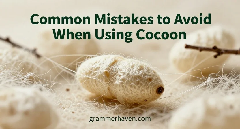 Common Mistakes to Avoid When Using Cocoon