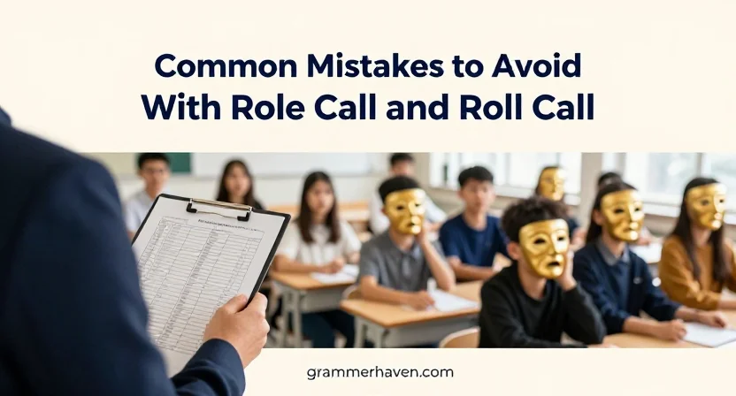 Common Mistakes to Avoid With Role Call and Roll Call