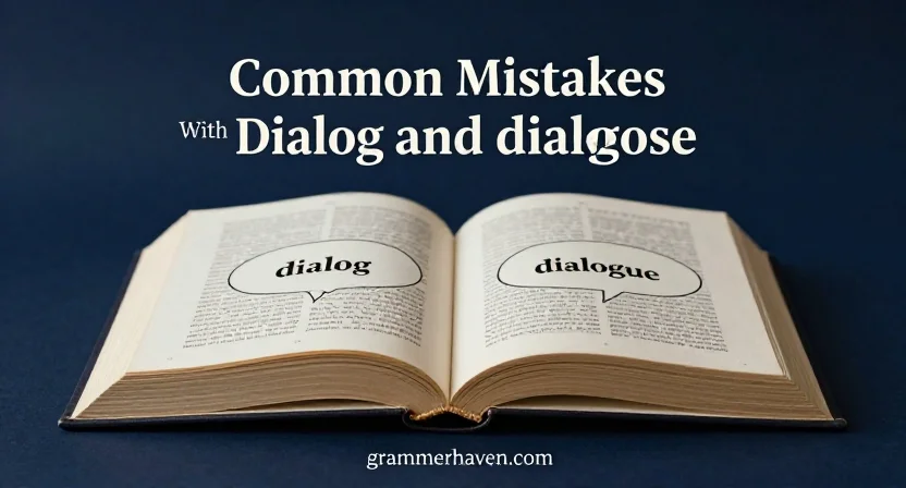 Common Mistakes With Dialog and Dialogue