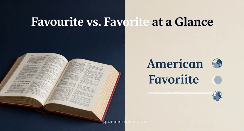 Favourite vs. Favorite at a Glance