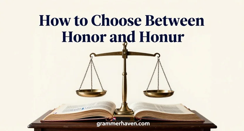 How to Choose Between Honor and Honour