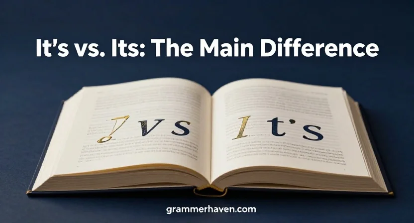 It’s vs. Its: The Main Difference