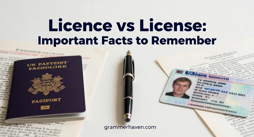 Licence vs License: Important Facts to Remember