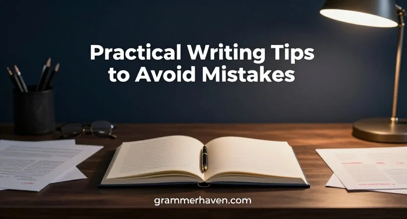 Practical Writing Tips to Avoid Mistakes