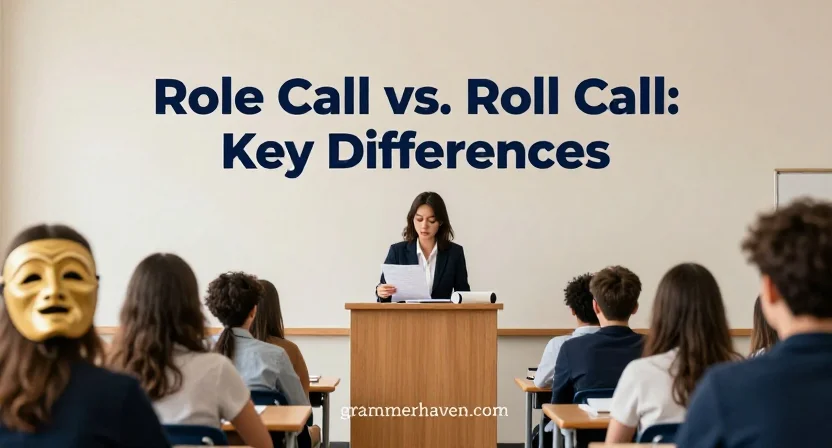 Role Call vs. Roll Call: Key Differences