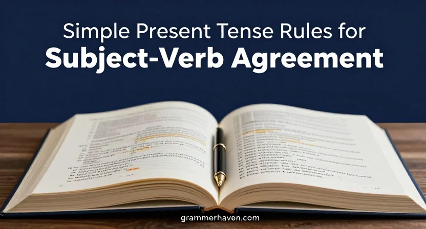 Simple Present Tense Rules for Subject-Verb Agreement
