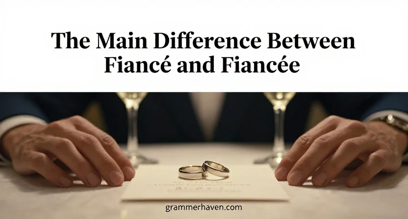 The Main Difference Between Fiancé and Fiancée