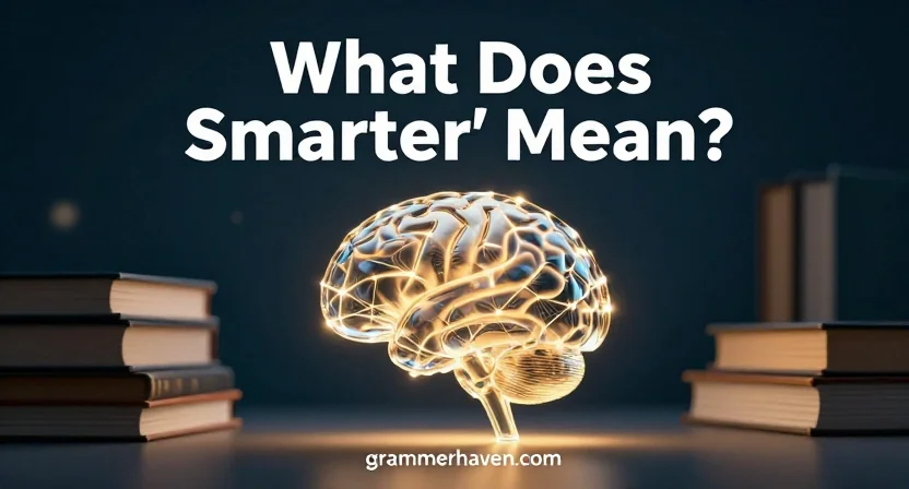 What Does “Smarter” Mean?