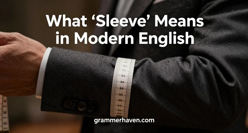 What “Sleeve” Means in Modern English