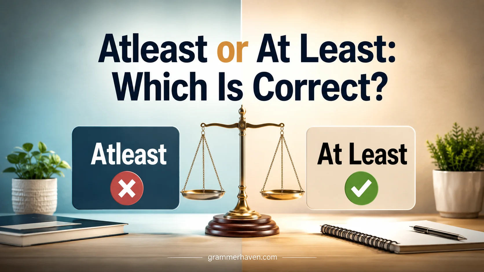 Atleast or At Least: Which Is Correct?