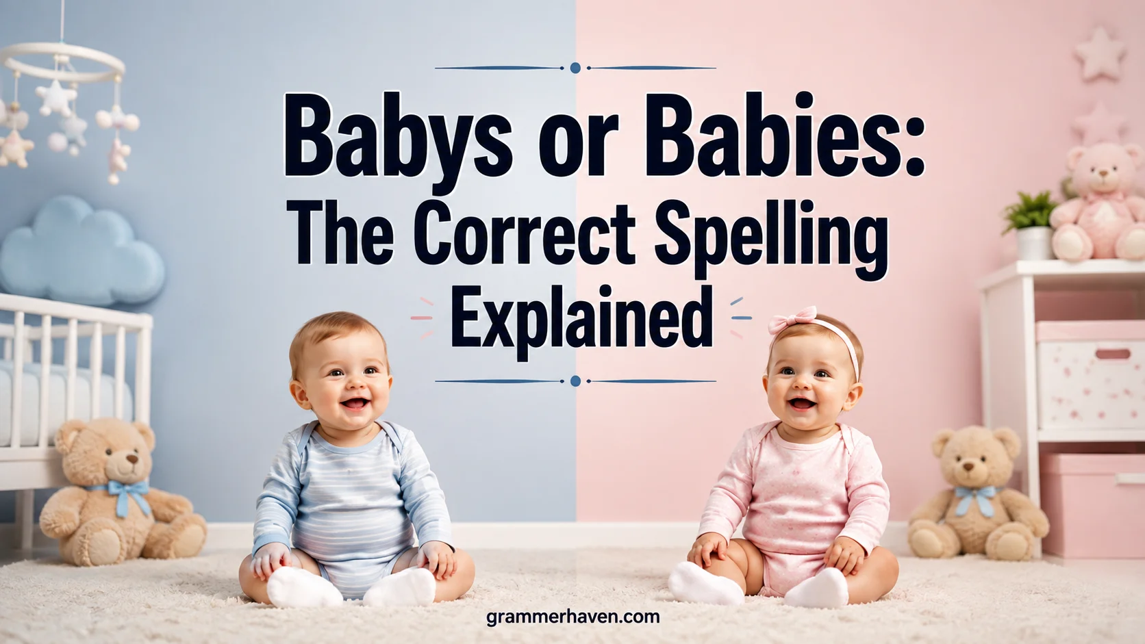 Babys or Babies: The Correct Spelling Explained 