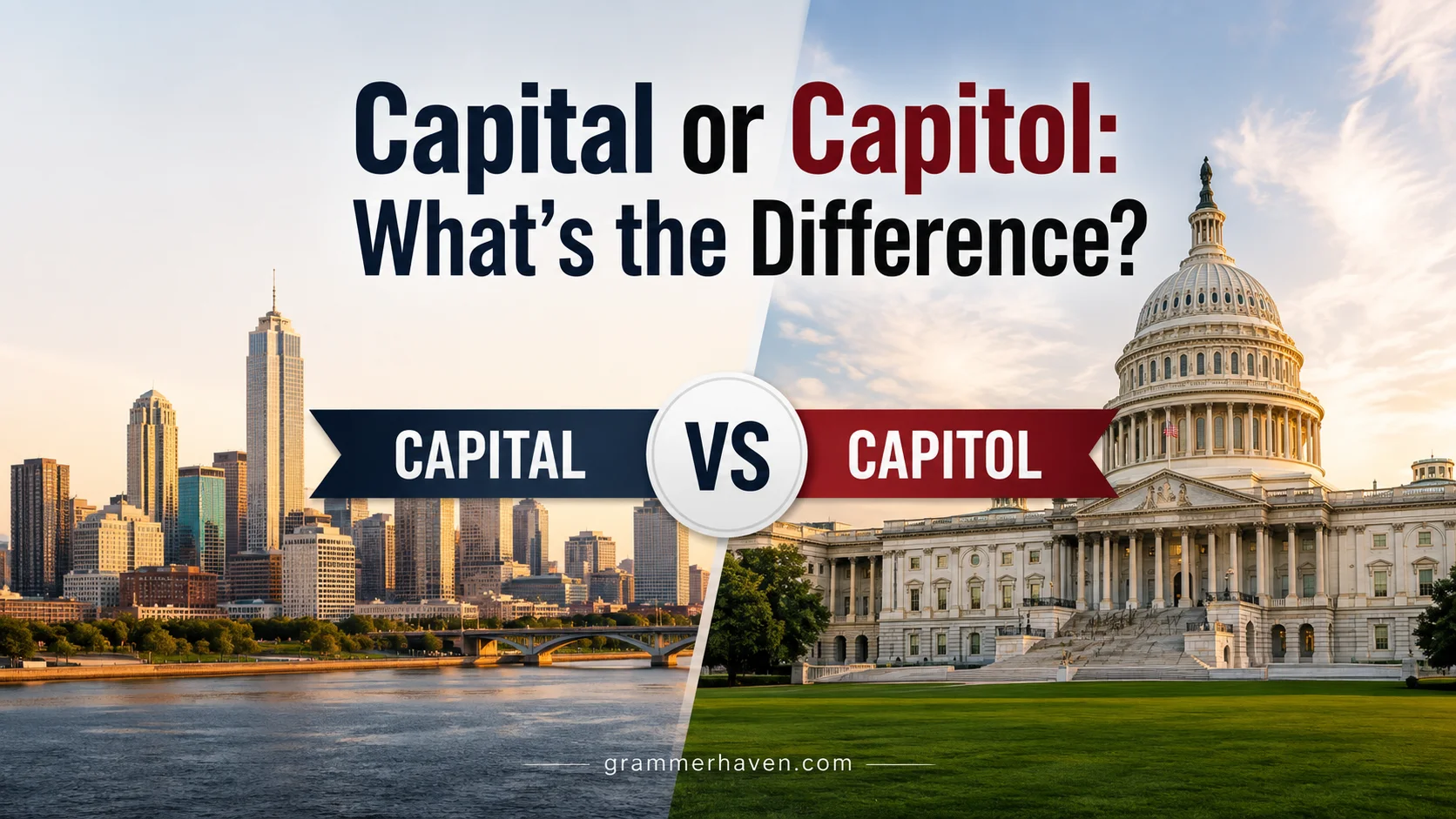 Capital or Capitol: What’s the Difference?