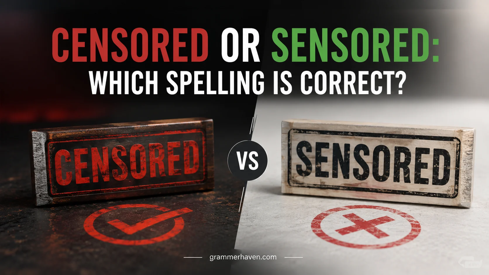 Censored or Sensored: Which Spelling Is Correct?
