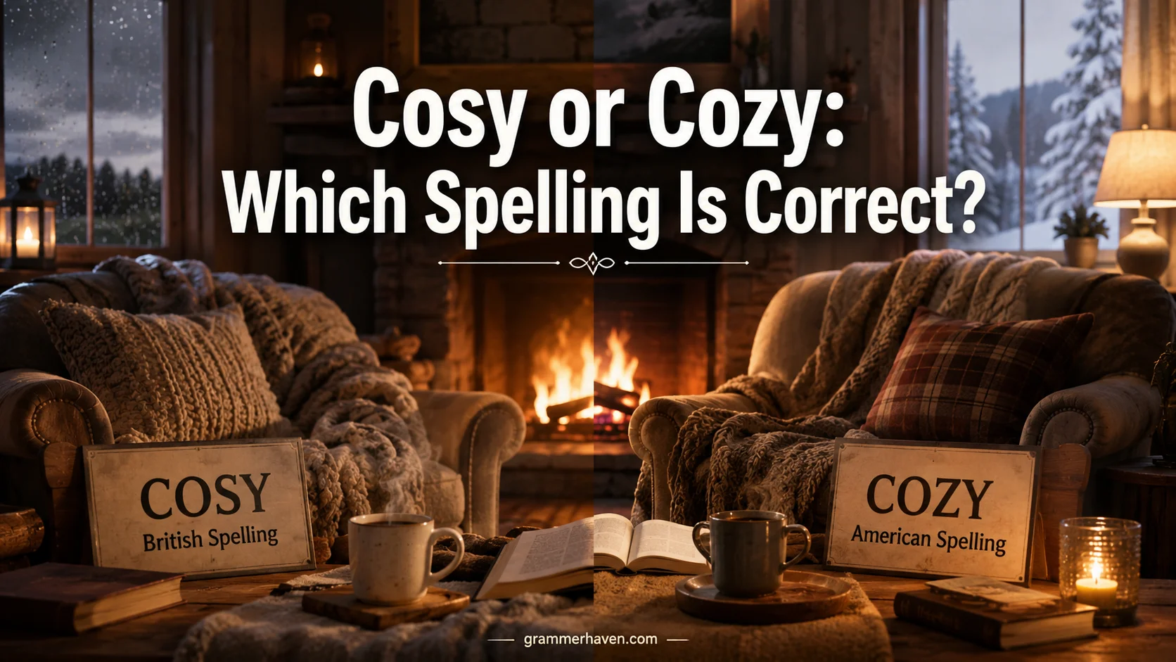 Cosy or Cozy: Which Spelling Is Correct?