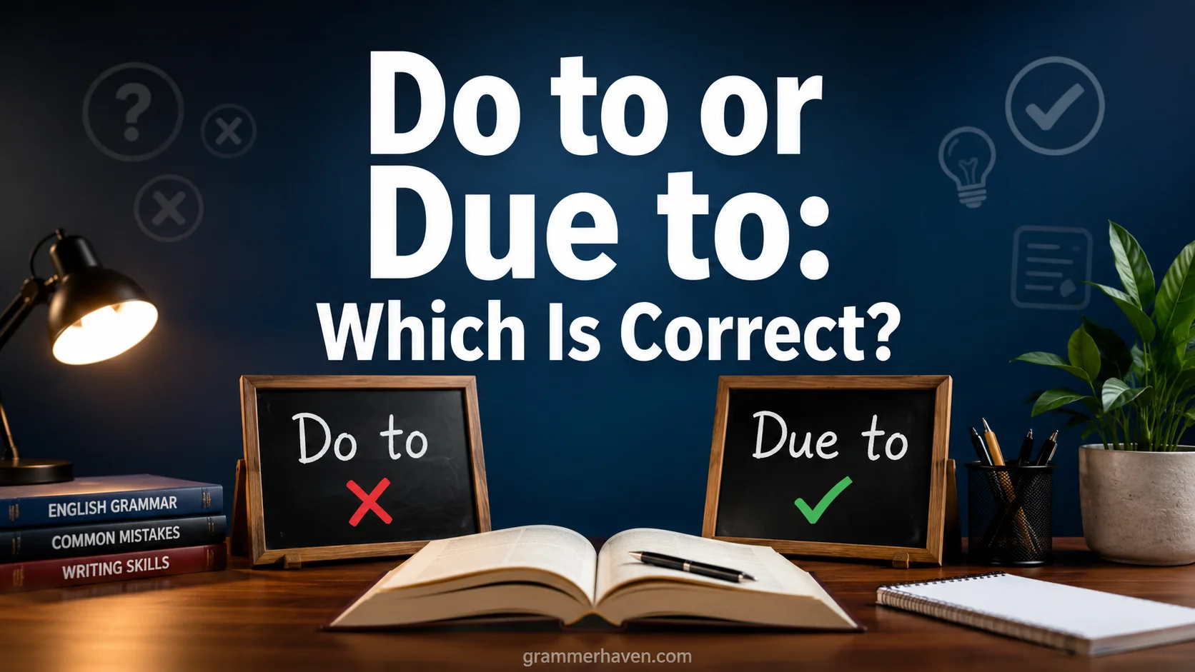 Do to or Due to: Which Is Correct?