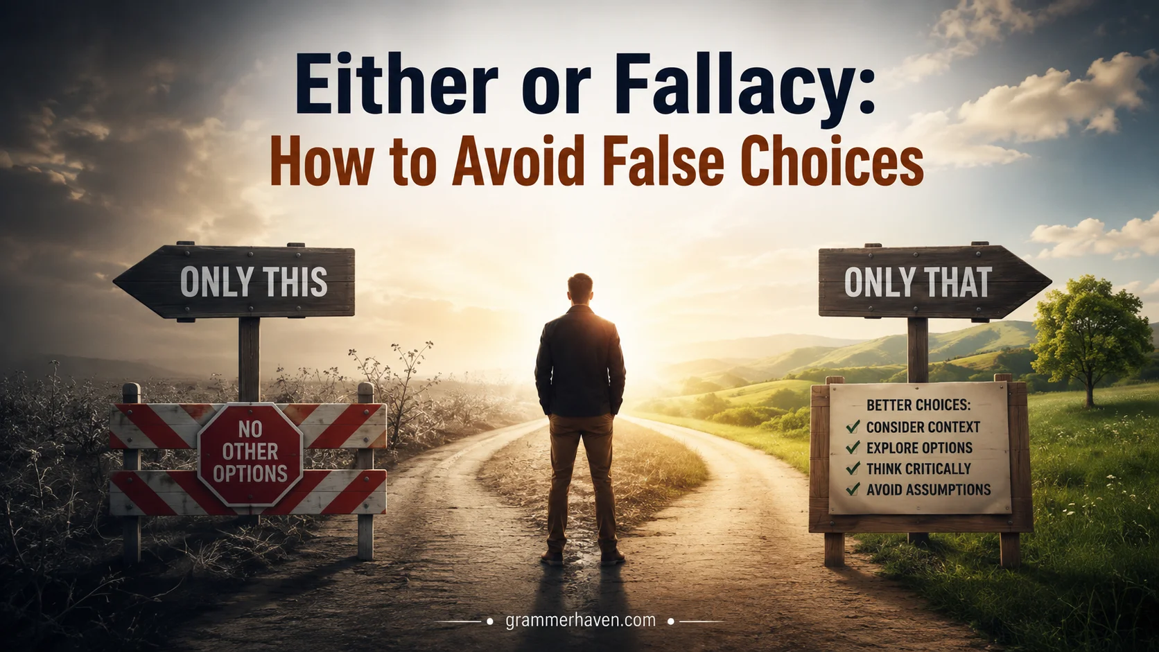 Either or Fallacy: How to Avoid False Choices