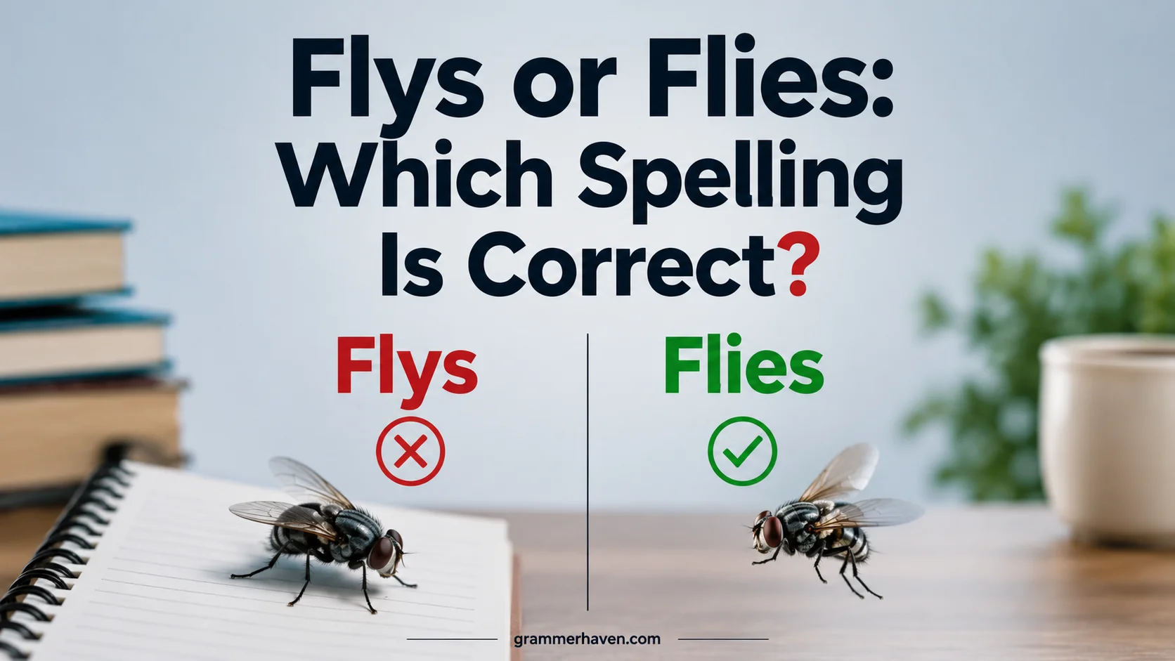 Flys or Flies: Which Spelling Is Correct?