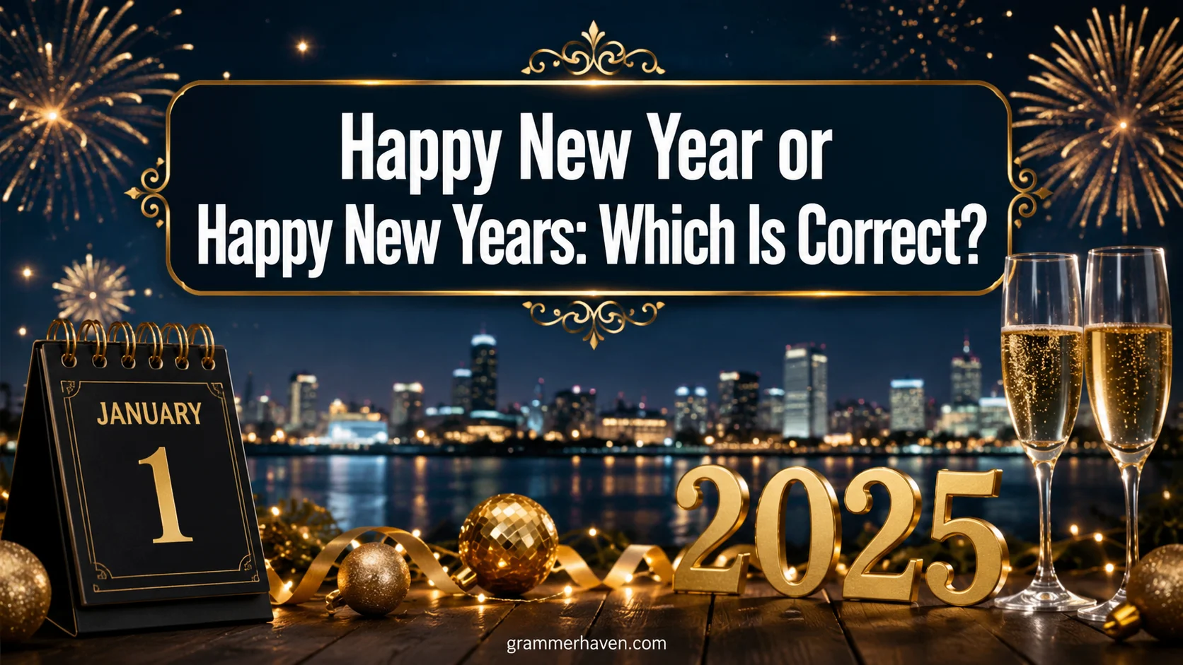 Happy New Year or Happy New Years: Which Is Correct? 