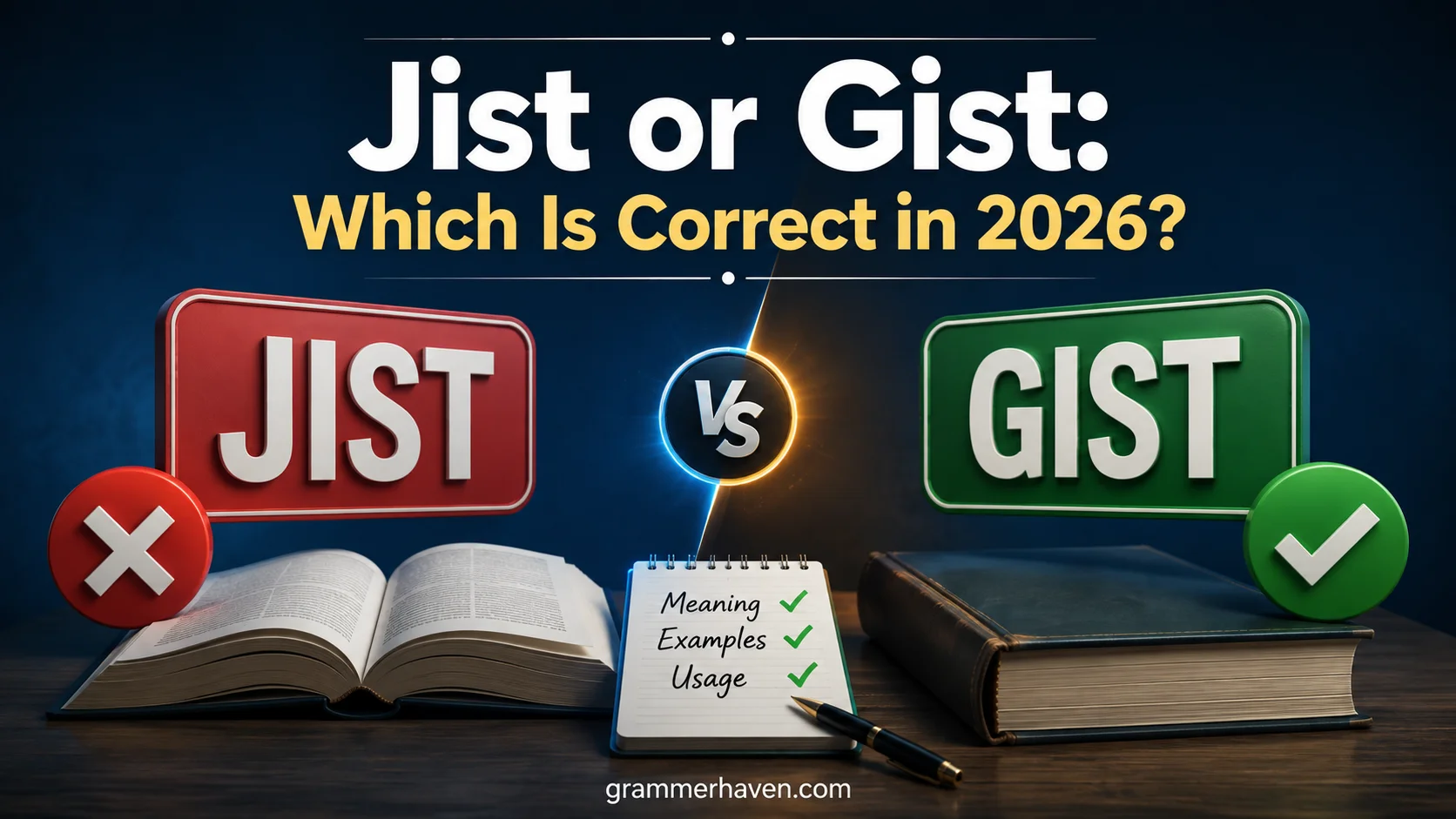 Jist or Gist: Which Is Correct in 2026?