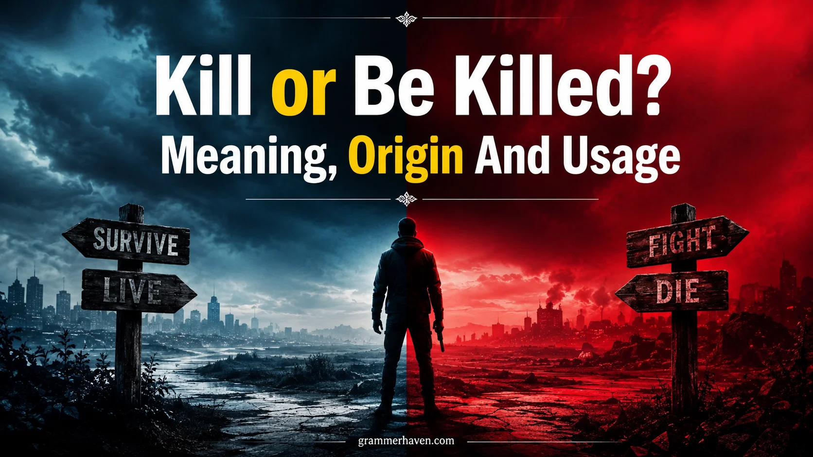 Kill or Be Killed? Meaning, Origin And Usage