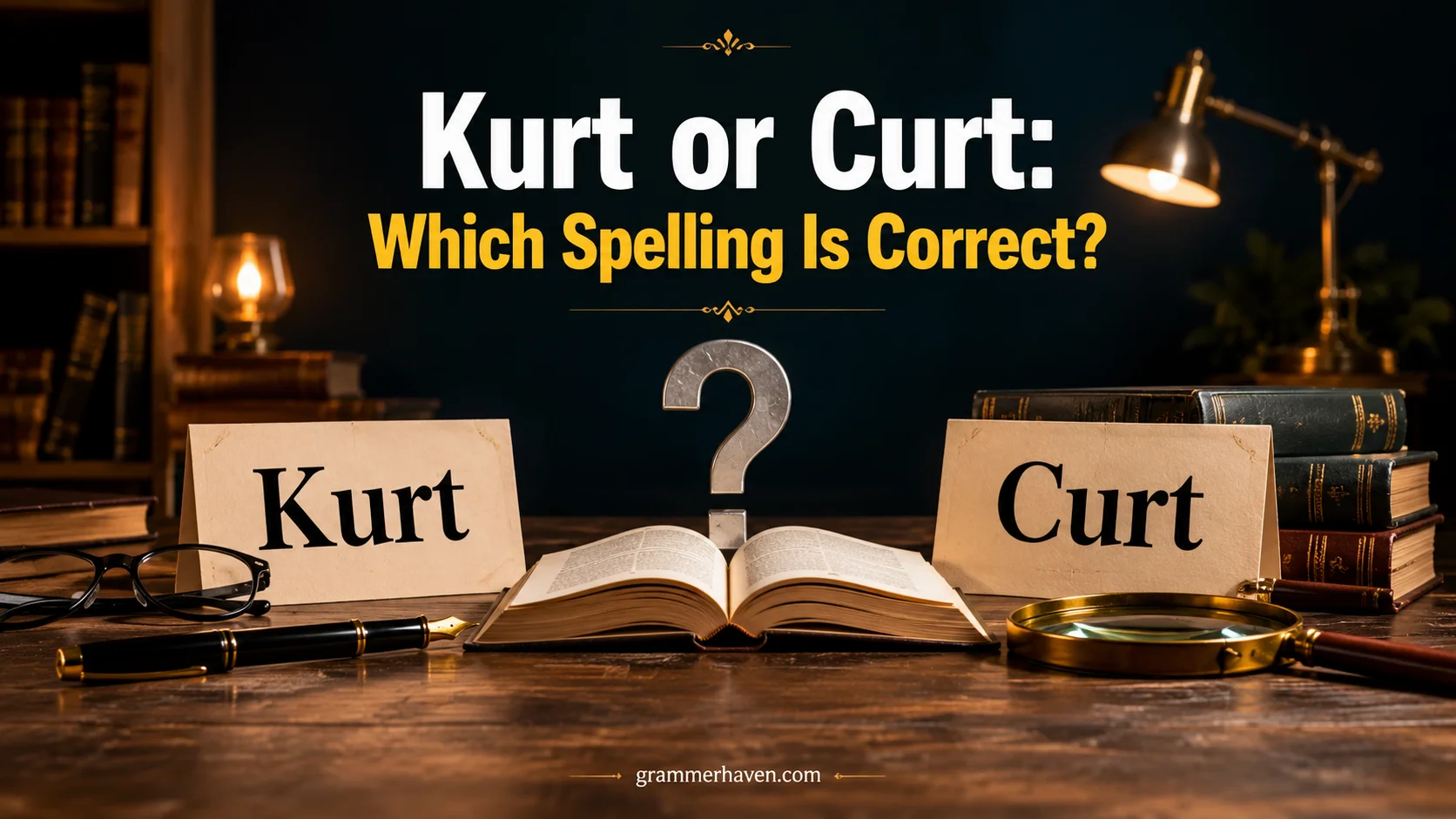 Kurt or Curt: Which Spelling Is Correct?