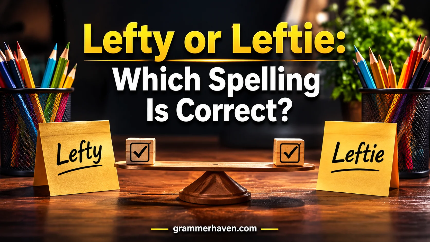 Lefty or Leftie: Which Spelling Is Correct?