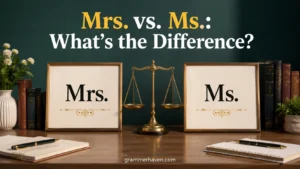 Mrs. vs. Ms.: What’s the Difference?