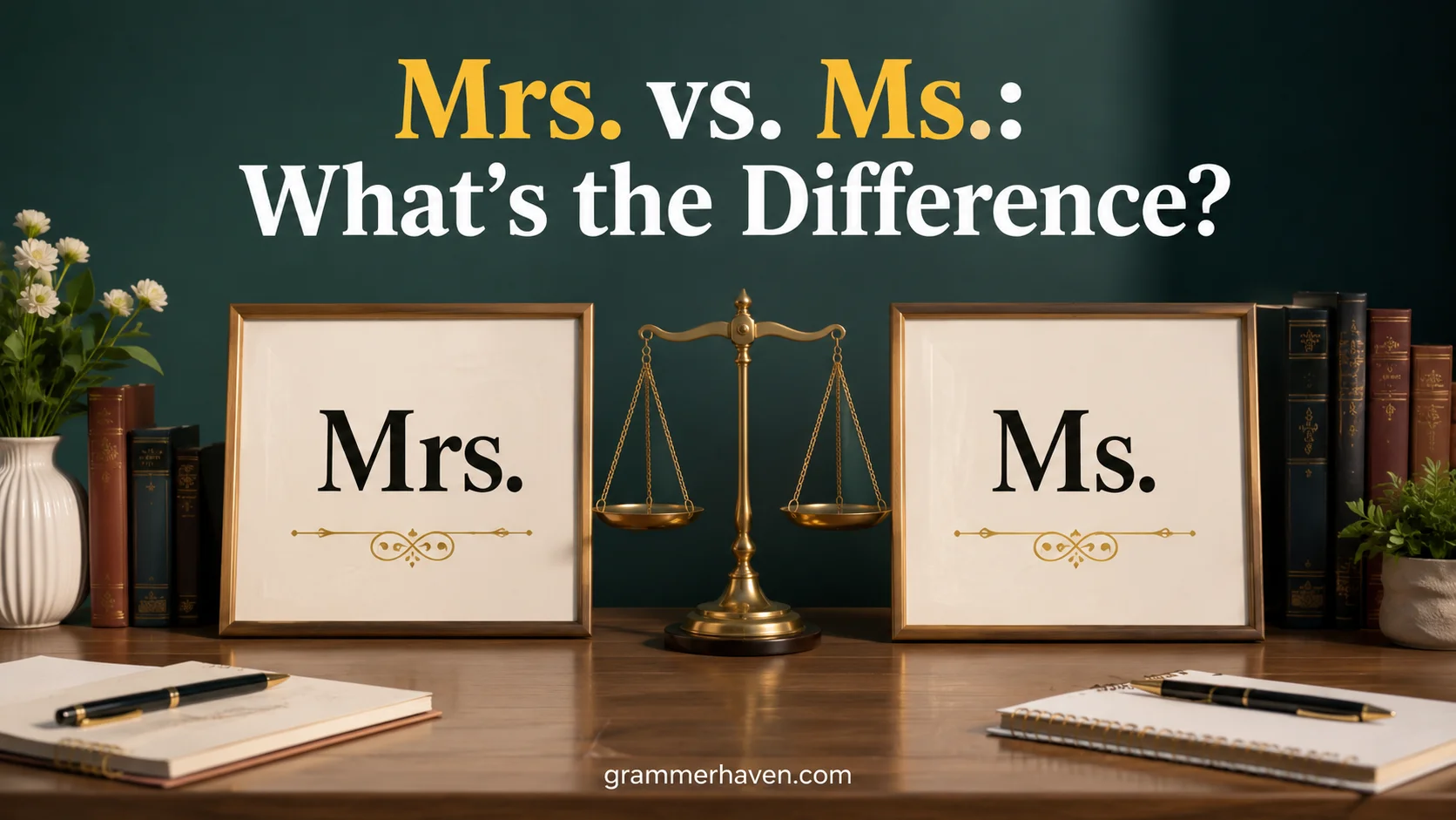 Mrs. vs. Ms.: What’s the Difference?