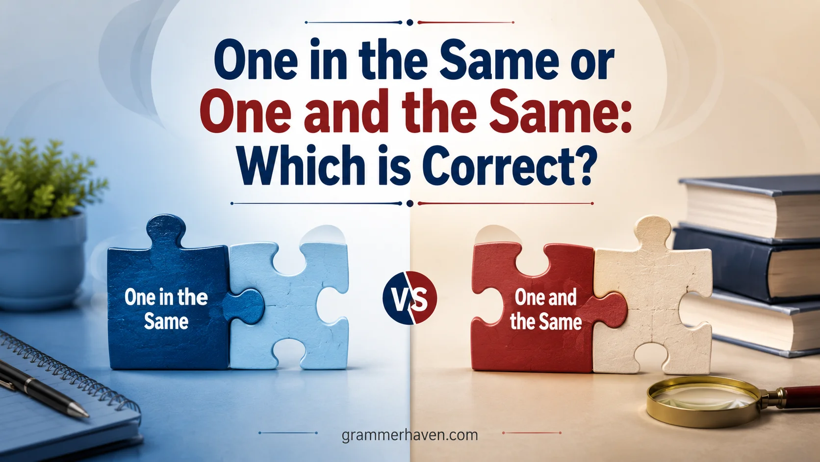 One in the Same or One and the Same: Which Is Correct?