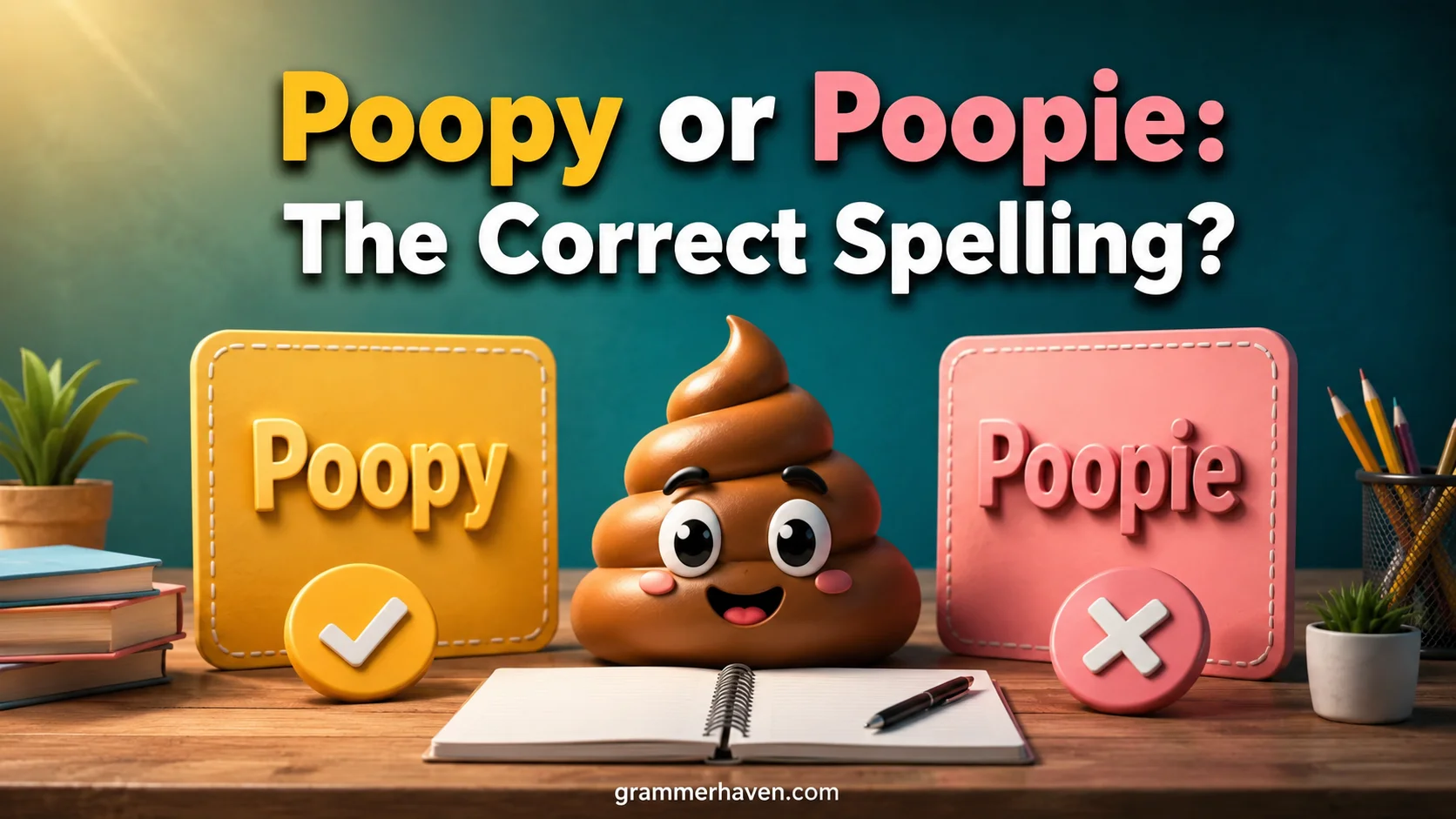 Poopy or Poopie: The Correct Spelling?