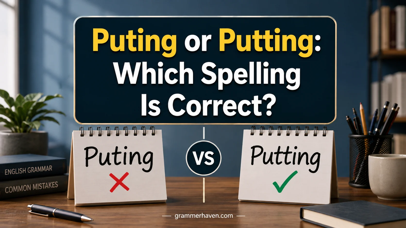 Puting or Putting: Which Spelling Is Correct? 