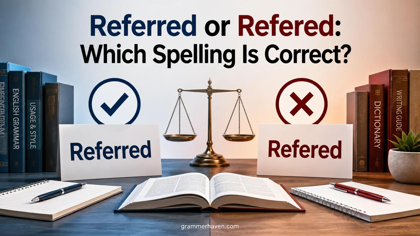 Referred or Refered: Which Spelling Is Correct?