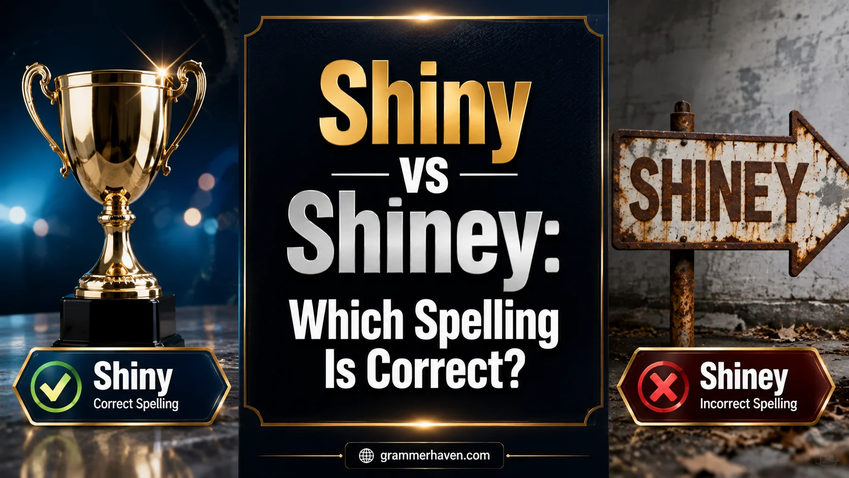 Shiny vs Shiney: Which Spelling Is Correct?