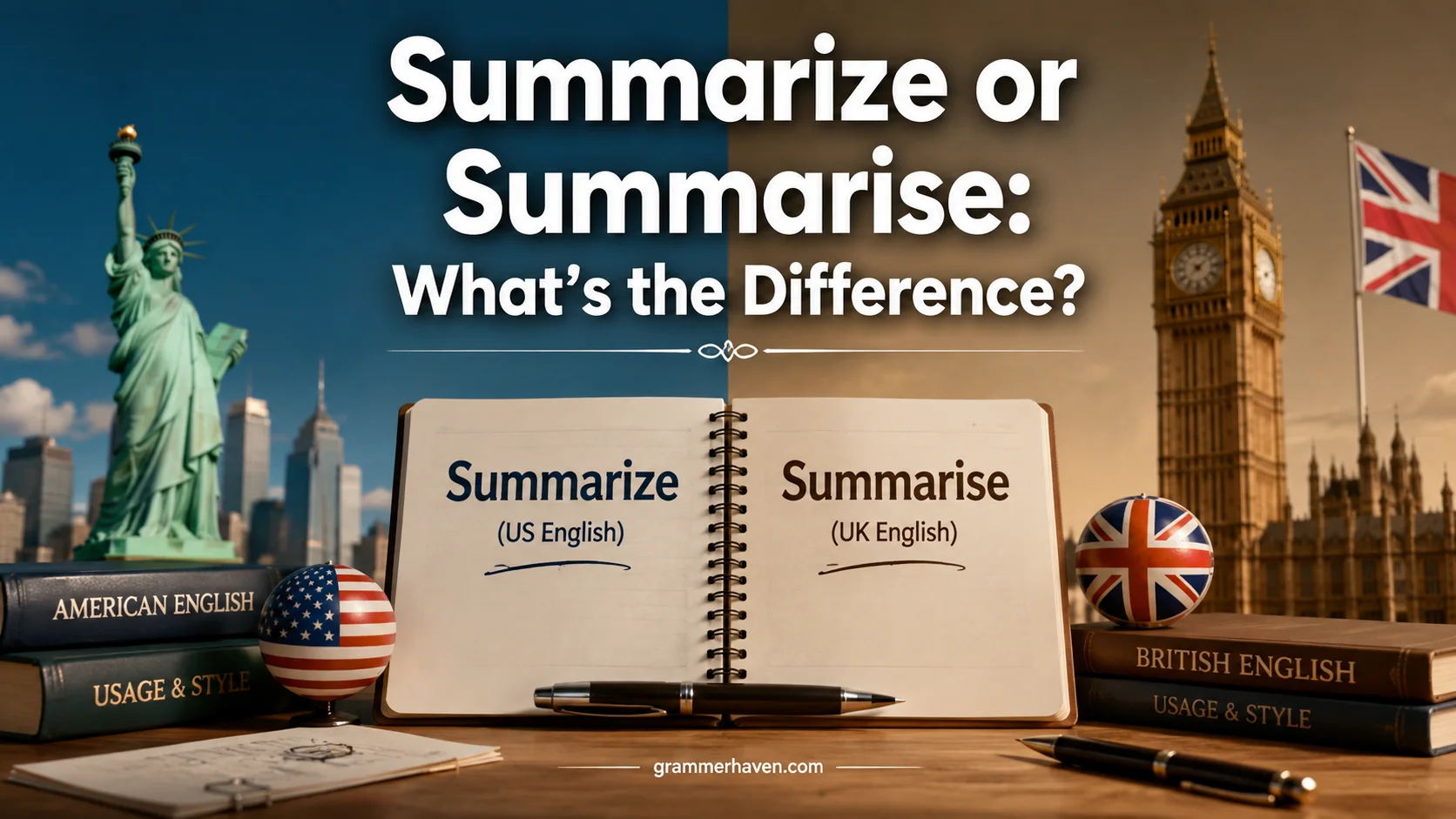 Summarize or Summarise: What’s the Difference?