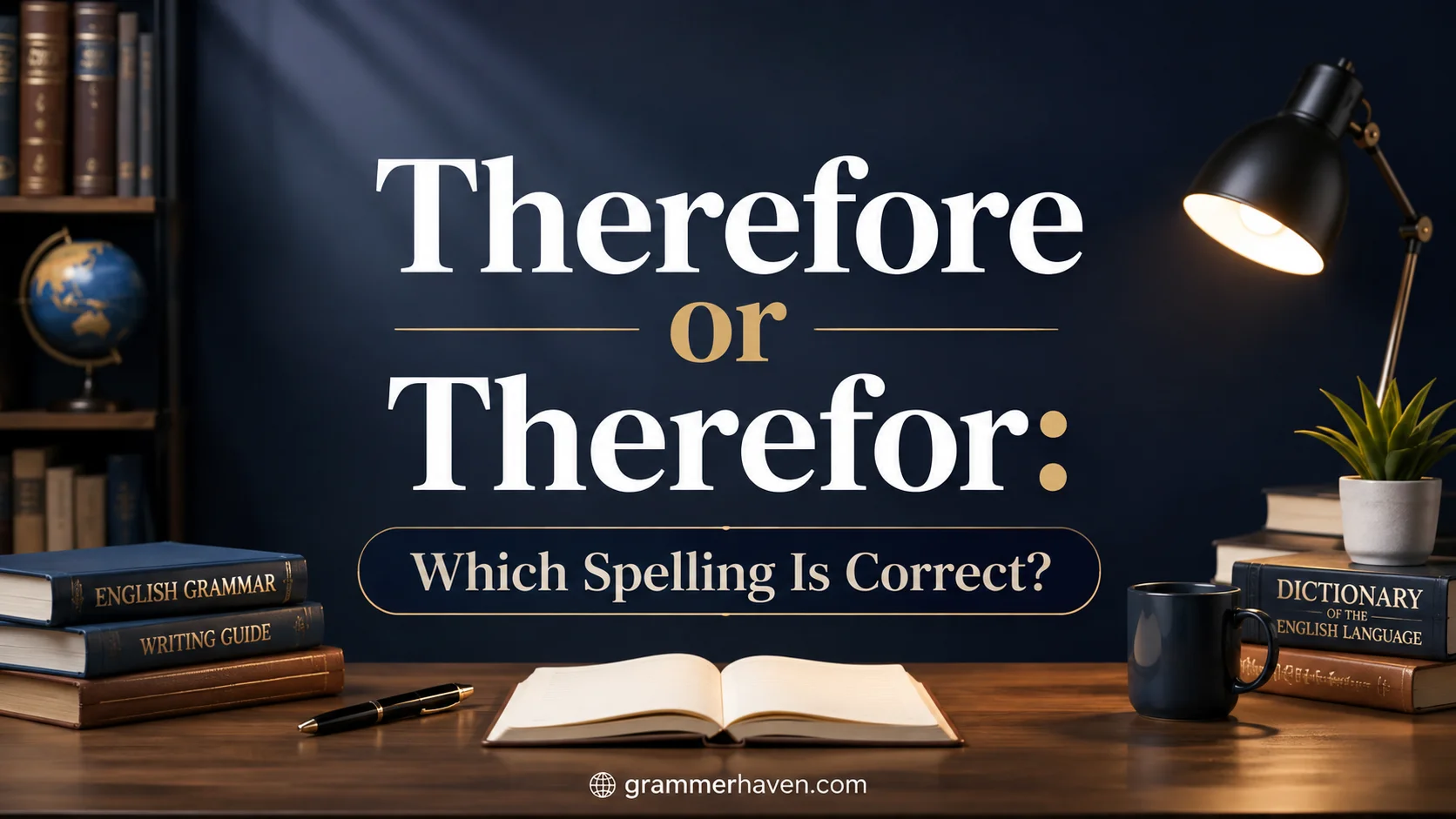 Therefore or Therefor: Which Spelling Is Correct? 