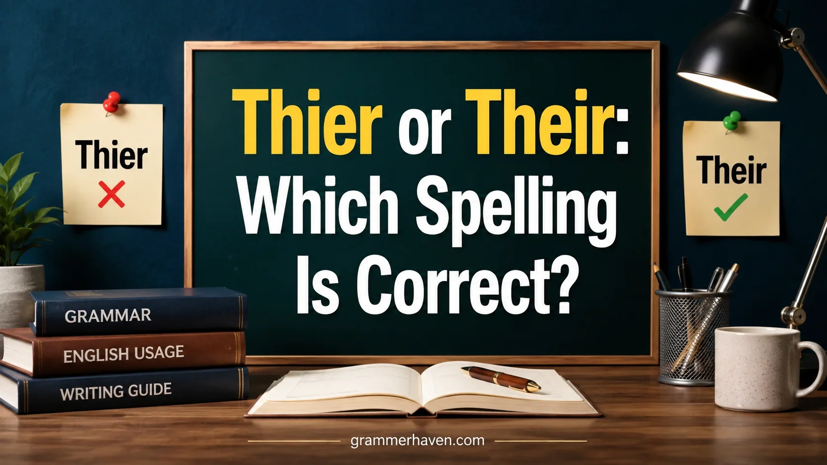 Thier or Their: Which Spelling Is Correct?
