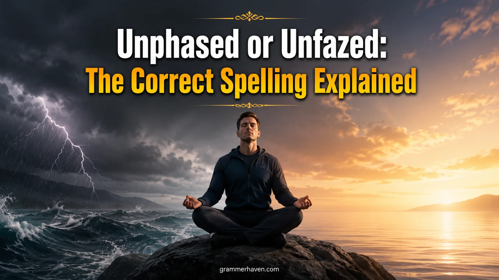 Unphased or Unfazed: The Correct Spelling Explained