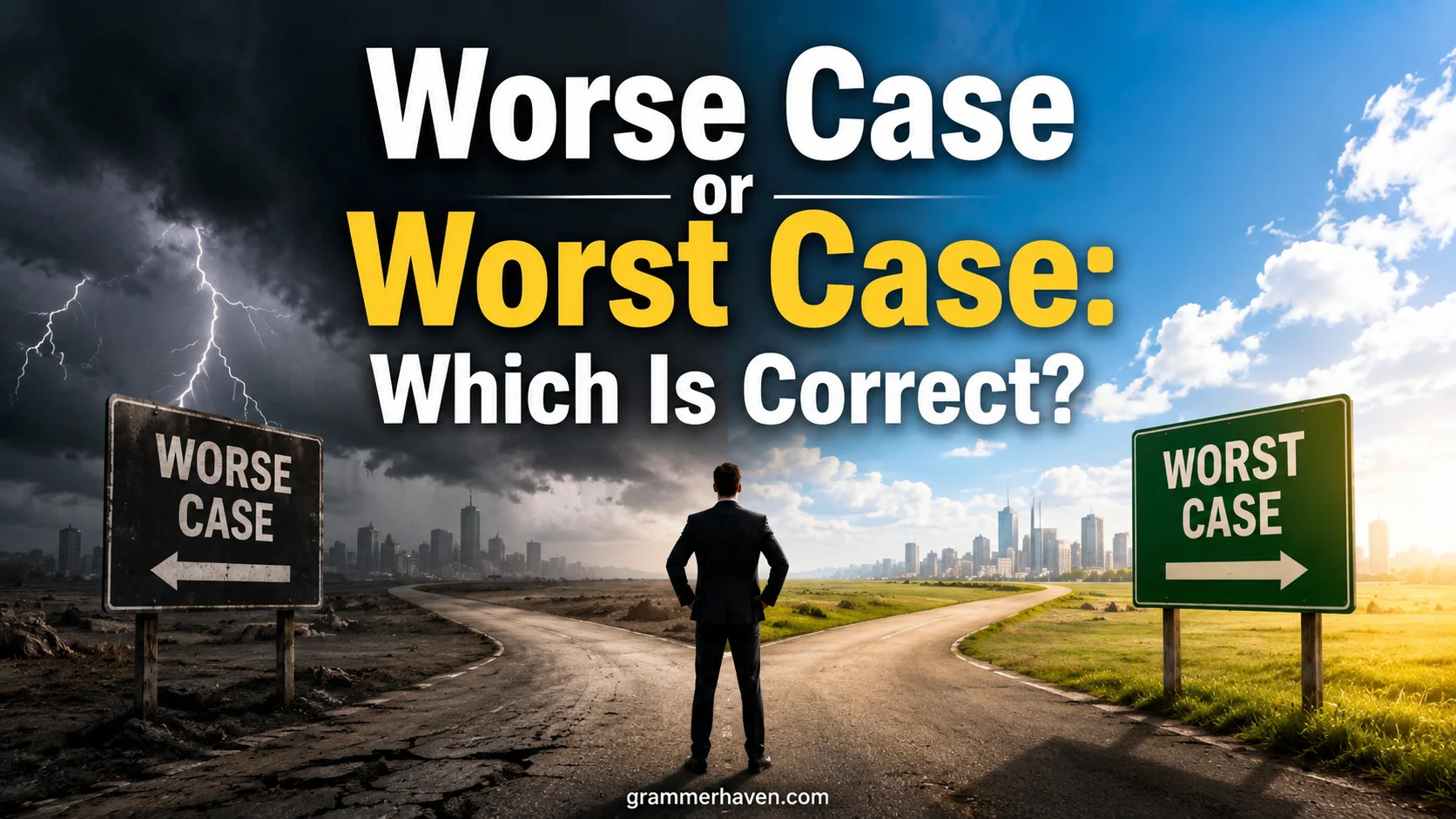 Worse Case or Worst Case: Which Is Correct?