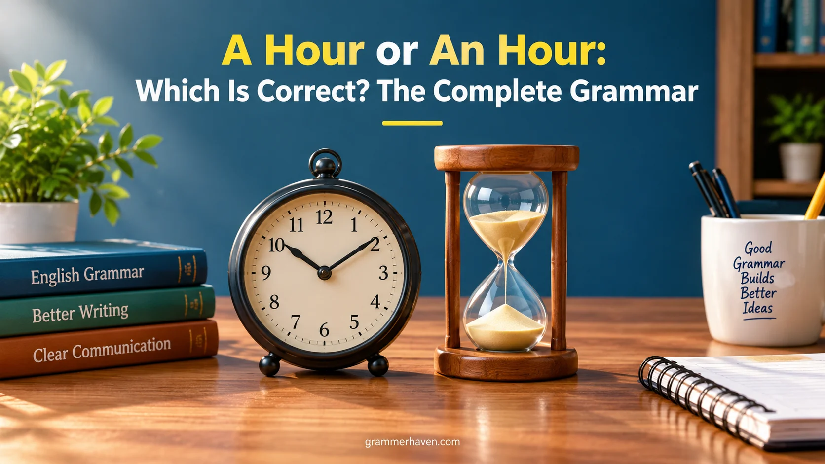 A Hour or An Hour: Which Is Correct? The Complete Grammar