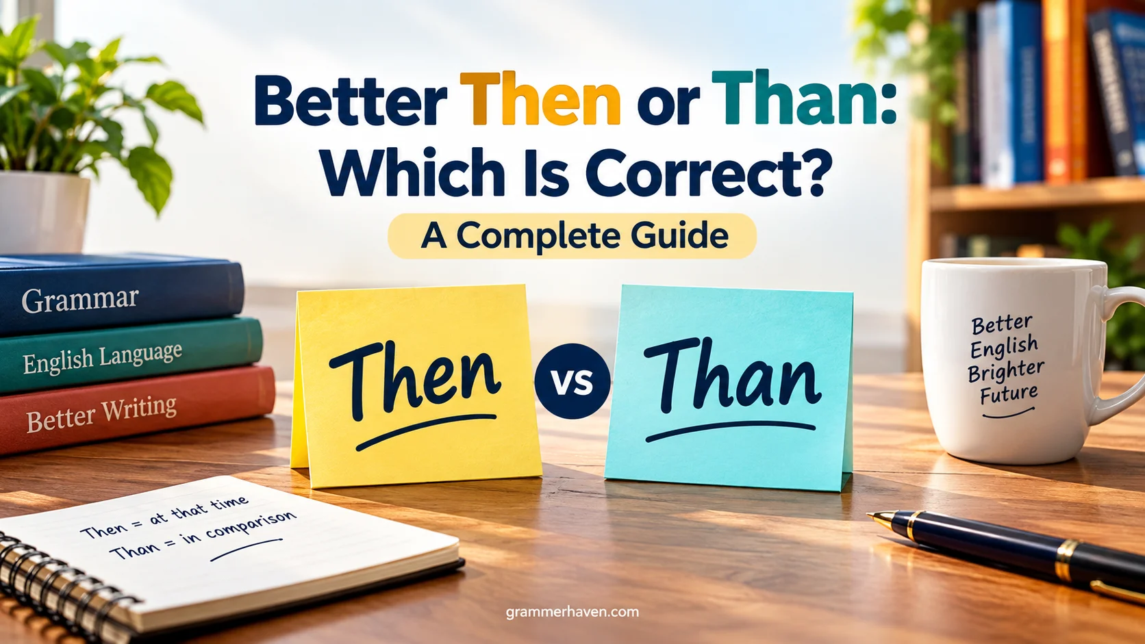 Better Then or Than: Which Is Correct? A Complete Guide