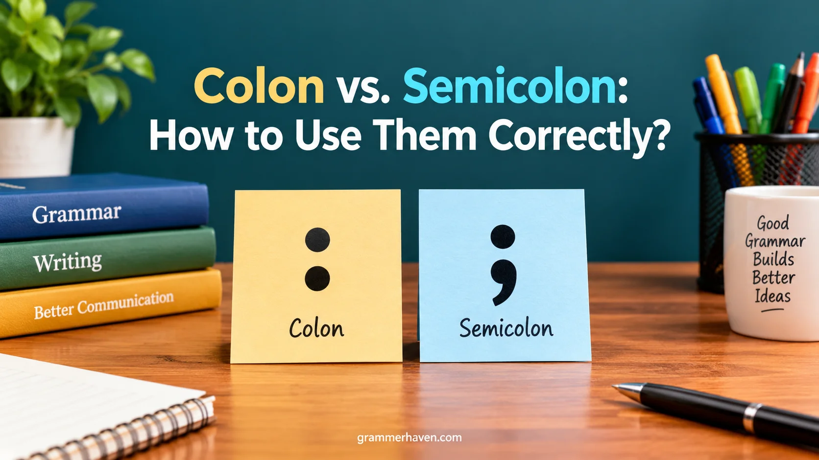 Colon vs. Semicolon: How to Use Them Correctly?