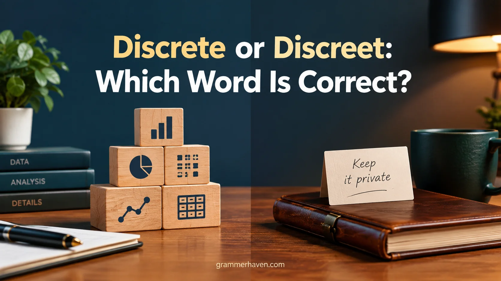 Discrete or Discreet: Which Word Is Correct?