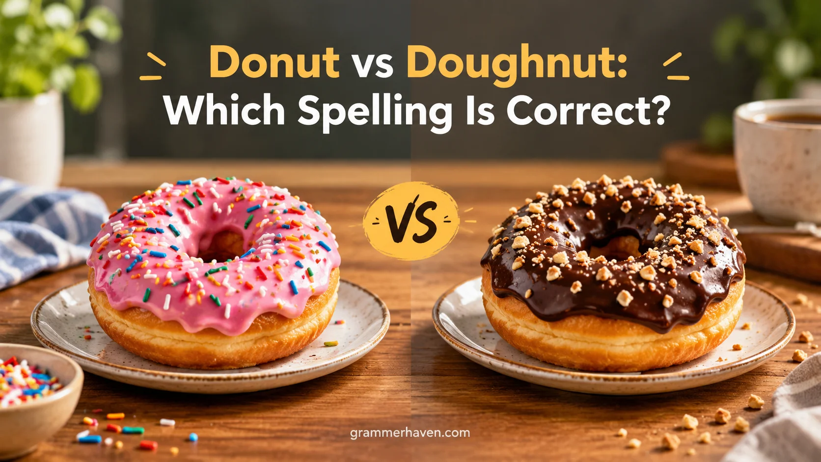 Donut vs Doughnut: Which Spelling Is Correct?